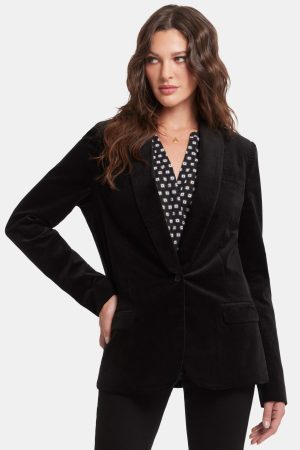 Velveteen Tuxedo Jacket