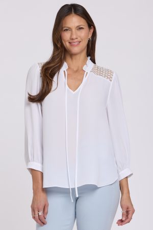 Lorelei Lace Yoke Blouse