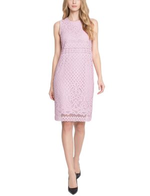 NY Collection Sleeveless Lace Dress